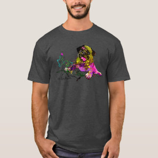 T-shirt La Petite Dame Pugzilla