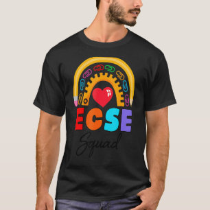 T-shirt La Petite Enfance - Escouade Des Dépenses Pour L'É