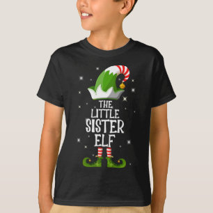 T-shirt La Petite Famille Des Elfes Qui Correspond À Noël