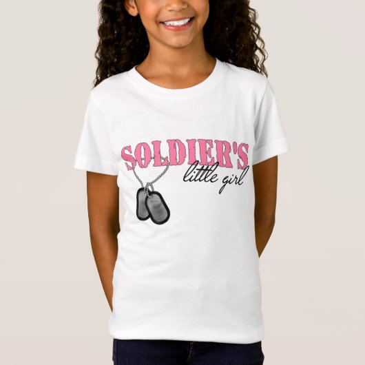 T-Shirt La petite fille du soldat (Devant)