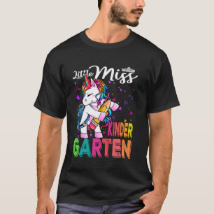 T-shirt La Petite Melle Maternelle De Retour À L'École Fil