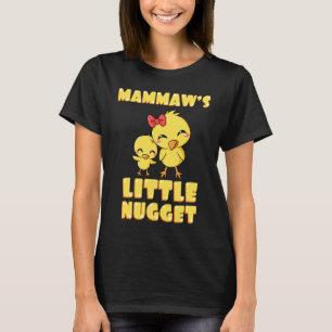T-shirt La petite nugget amoureuse de poulet de Mammaw gra