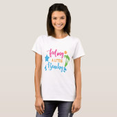 T-shirt La petite plage des femmes (Devant entier)