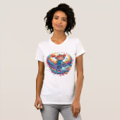 T-Shirt La Petite Princesse Requin Aventure (Devant entier)