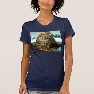 T-shirt La "petite" tour de Babel de Pieter Bruegel