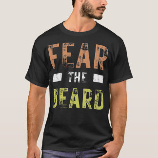 T-shirt La peur de la barbe conception désespérée pour les