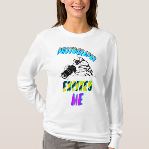 T-shirt La photographie m'excite