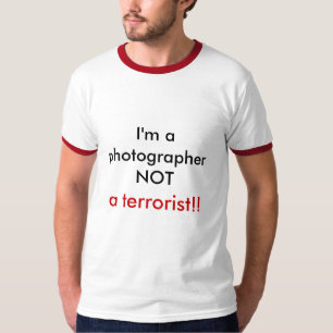 T-shirt La photographie n'est pas un crime (la chemise de