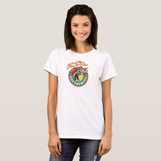 T-shirt La pièce en t blanche ne signifiez pas chose de (Devant entier)
