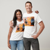 T-shirt La pièce en t d'ami la plus douce (Unisexe)