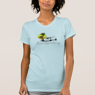T-shirt La pièce en t de la fille de Slackstring