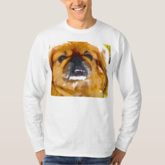 T-shirt La pièce en t de l'amoureux des chiens de