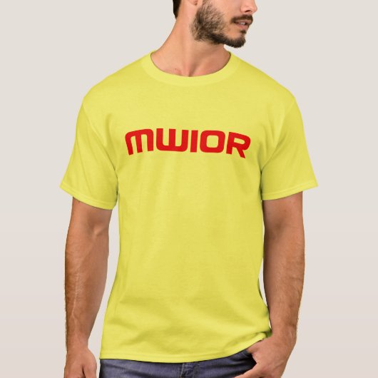 T-shirt La pièce en t de l'observateur de MWIOR (Devant)