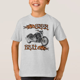 T-shirt La pièce en t des enfants de gosse de cycliste