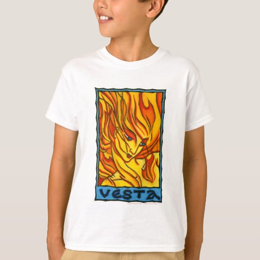 T-shirt La pièce en t des enfants de Vesta (Devant)