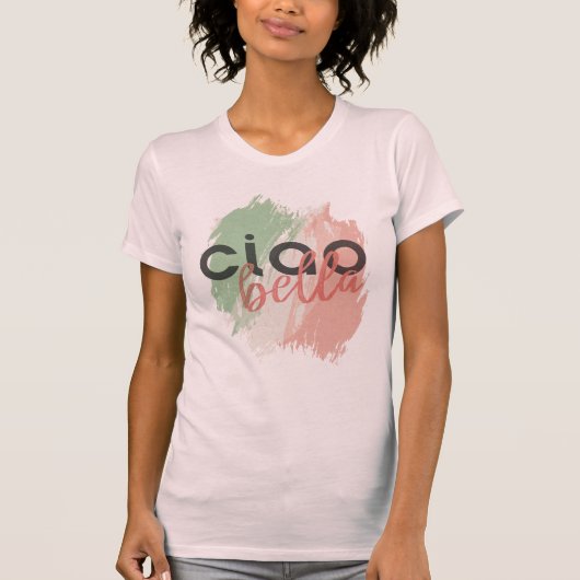 T-shirt la pièce en t des femmes de bella de ciao (Devant)