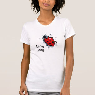 T-SHIRT LA PIÈCE EN T DES FEMMES DE COCCINELLE (ART)