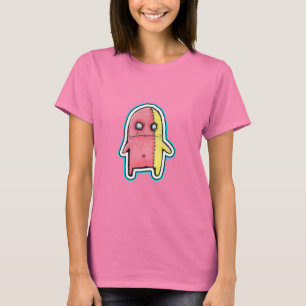 T-shirt La pièce en t des femmes de patchwork de Ziggy