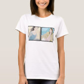 T-shirt La pièce en t des femmes faites sur commande (Devant)