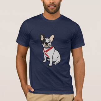 T-shirt La pièce en t des hommes de bouledogue français