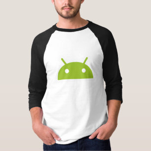 T-shirt La pièce en t des hommes de douille de l'androïd