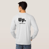 T-shirt La pièce en t des hommes de KBNY (Dos entier)