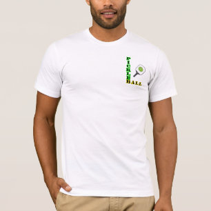 T-shirt La pièce en t des hommes de Pickleball