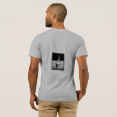 T-shirt La pièce en t des hommes de planche à (Dos entier)