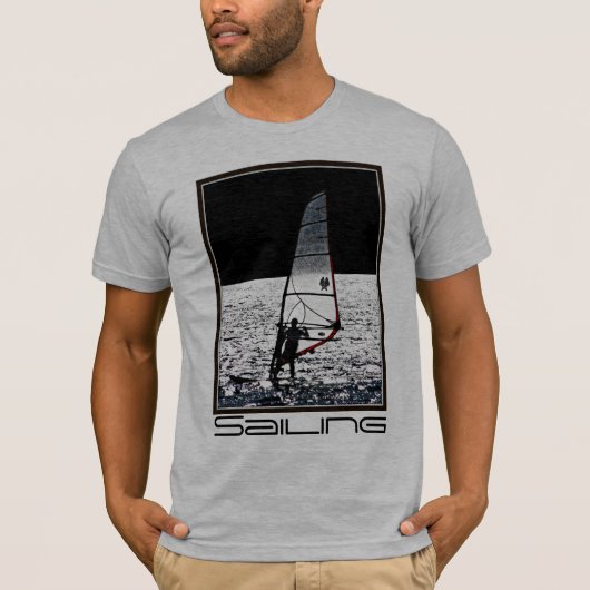 T-shirt La pièce en t des hommes de planche à (Devant)