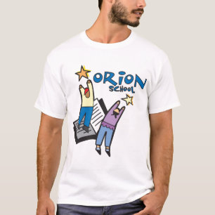 T-shirt La pièce en t des hommes d'école d'Orion