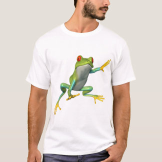 T-shirt La pièce en t d'un amant de grenouille
