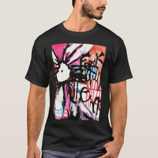 T-shirt La pièce en t foncée des hommes anormaux
