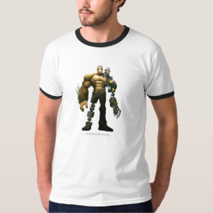 T-shirt La pièce en t graphique des hommes de hausse de