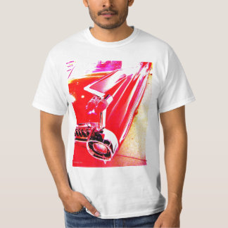 T-shirt La pièce en t rouge de chariot