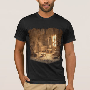T-shirt La pièce hantée — Art gothique portable