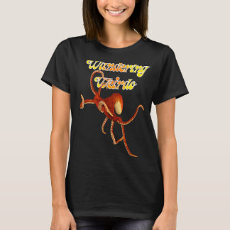 T-shirt La pieuvre de Weirdo en vacances tropicales
