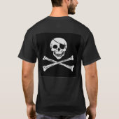 T-shirt La piraterie n'est pas un crime que c'est un mode (Dos)