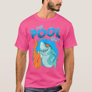 T-shirt La Piscine Guy Ocean Swimmer Funny Piscine