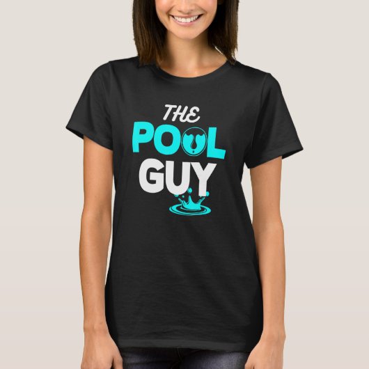 T-shirt La piscine Guy Swim Entraîneur Entraîneur nageur S (Devant)