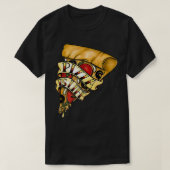 T-shirt La Pizza Est Le Fromage Vie Lover Footy (Design devant)