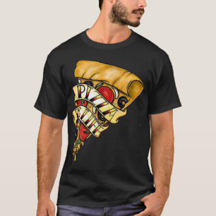 T-shirt La Pizza Est Le Fromage Vie Lover Footy