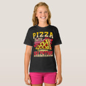T-shirt La Pizza Est Mon Valentine Funny Valentines Day En (Devant entier)