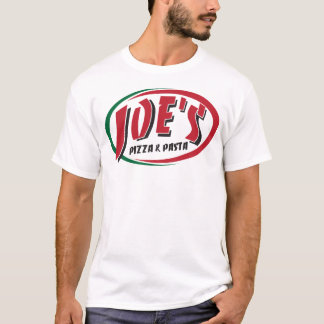T-shirt La pizza et les pâtes de Joe