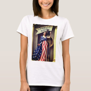 T-shirt La place des femmes dans la résistance