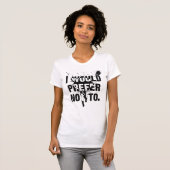 T-shirt La place d'une femme (Devant entier)