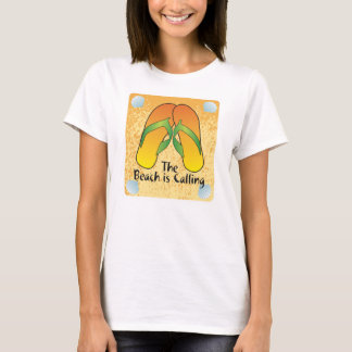 T-shirt La plage appelle