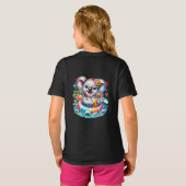 T-shirt La plage appelle et je dois y aller (Dos entier)