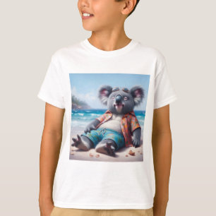 T-shirt La plage de Koala