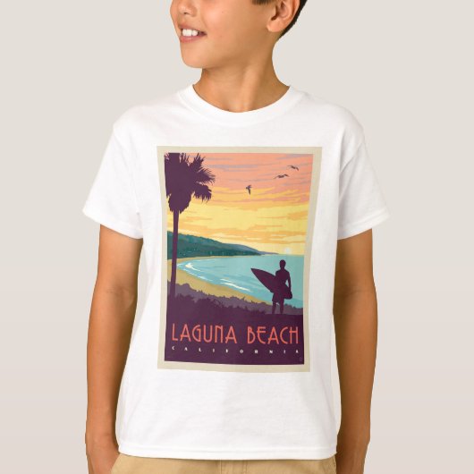 T-shirt La plage de Laguna | La plage de Laguna (Devant)