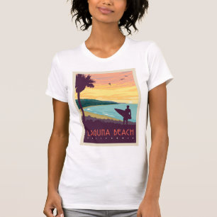 T-shirt La plage de Laguna La plage de Laguna